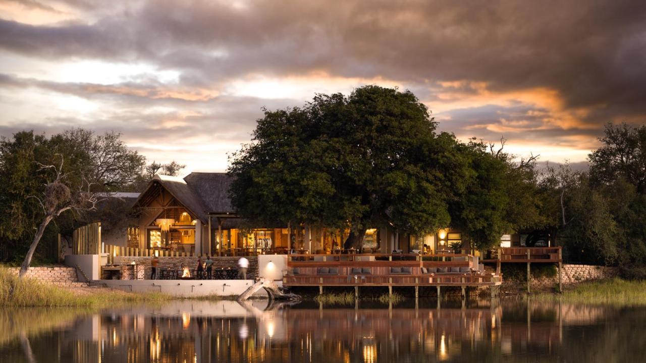 Simbavati Waterside Villa privé-wildreservaat Klaserie Buitenkant foto